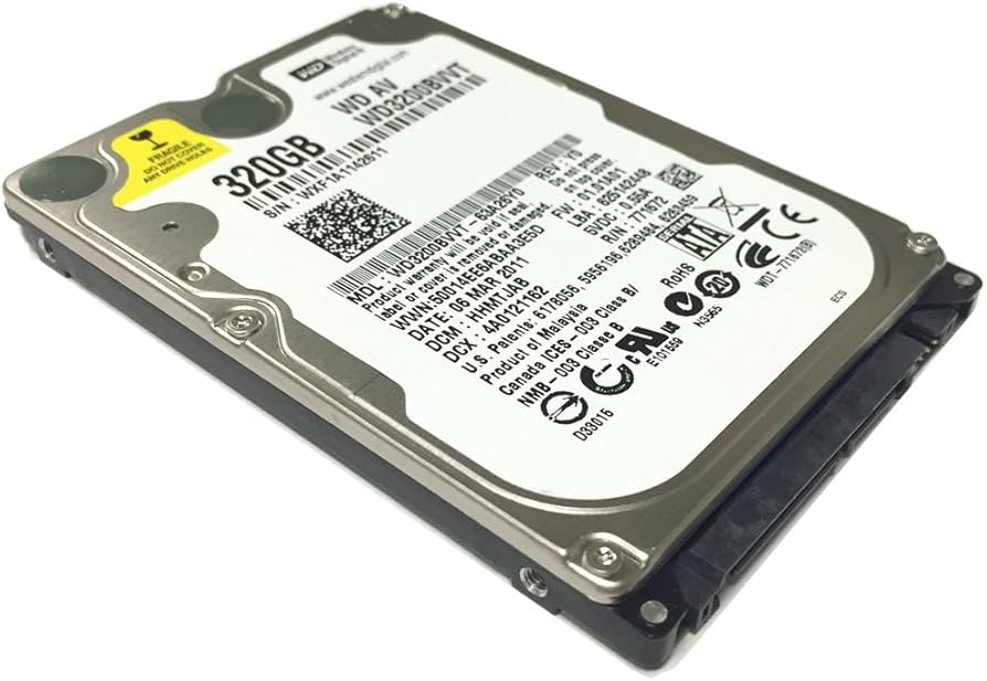 Amazon.com: Western Digital WD3200BVVT 320GB 8MB Cache 5400RPM