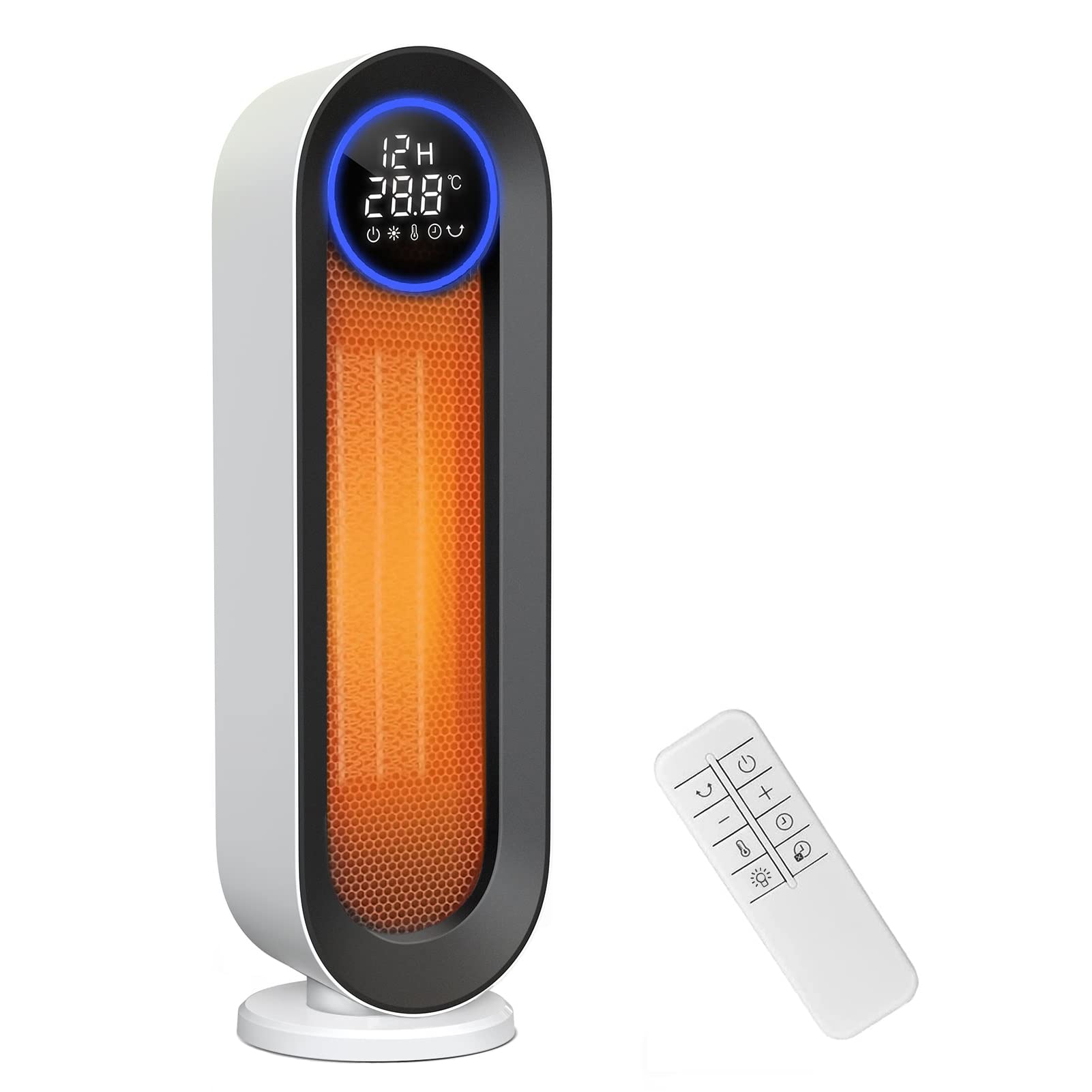 Amazon | Aliliy セラミックファンヒーター【2024冬新型 ECO恒温エコ