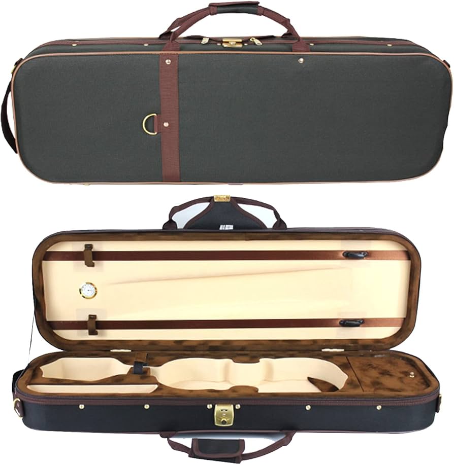 Amazon.co.jp: 4/4 フルサイズバイオリンケースバイオリンケース湿度計