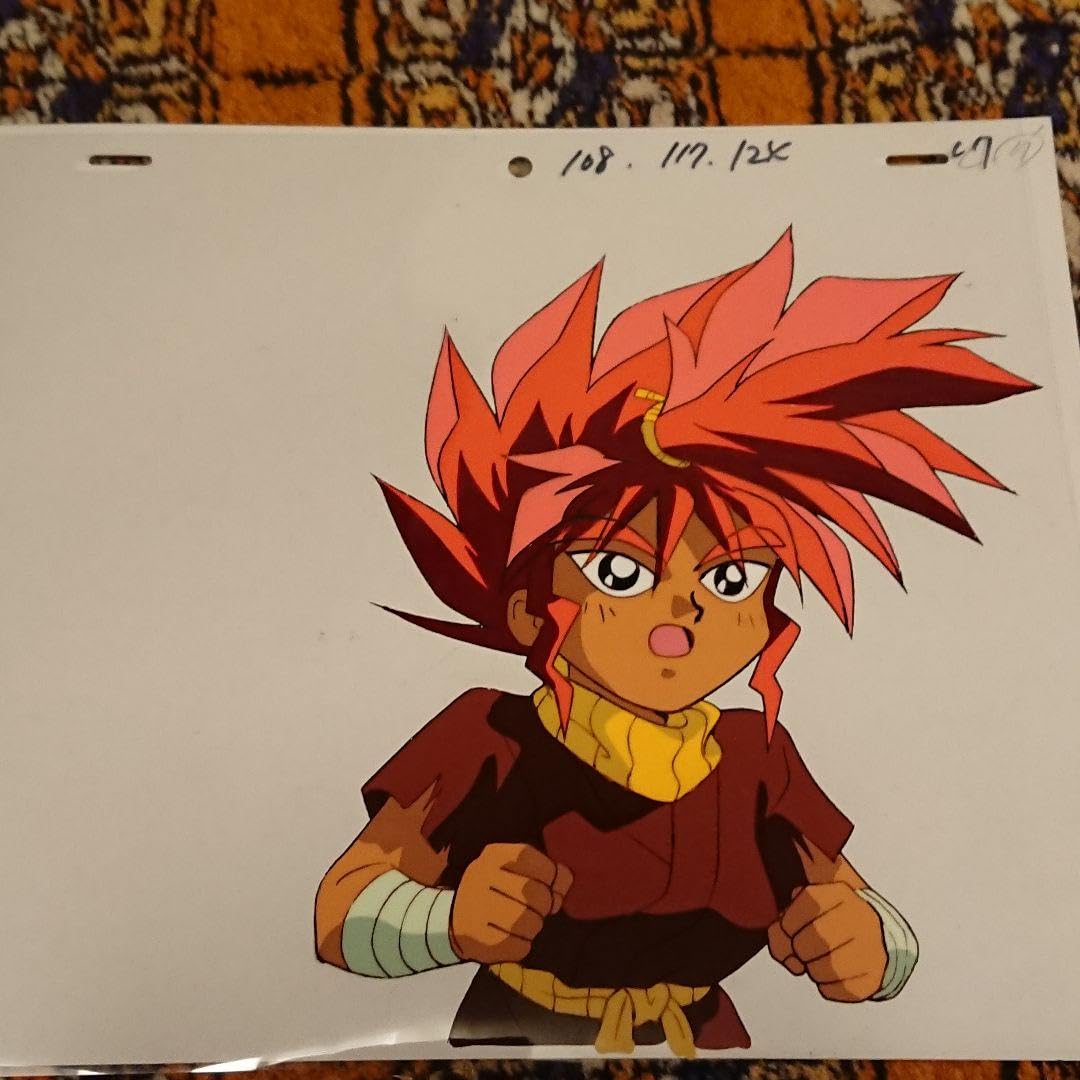 Amazon.co.jp: 魔神英雄伝ワタル2海彦 セル画 : おもちゃ