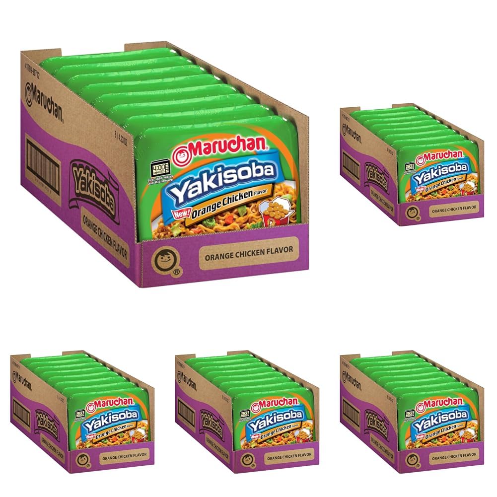 Amazon.com: Maruchan Yakisoba Orange Chicken, Japanese Instant