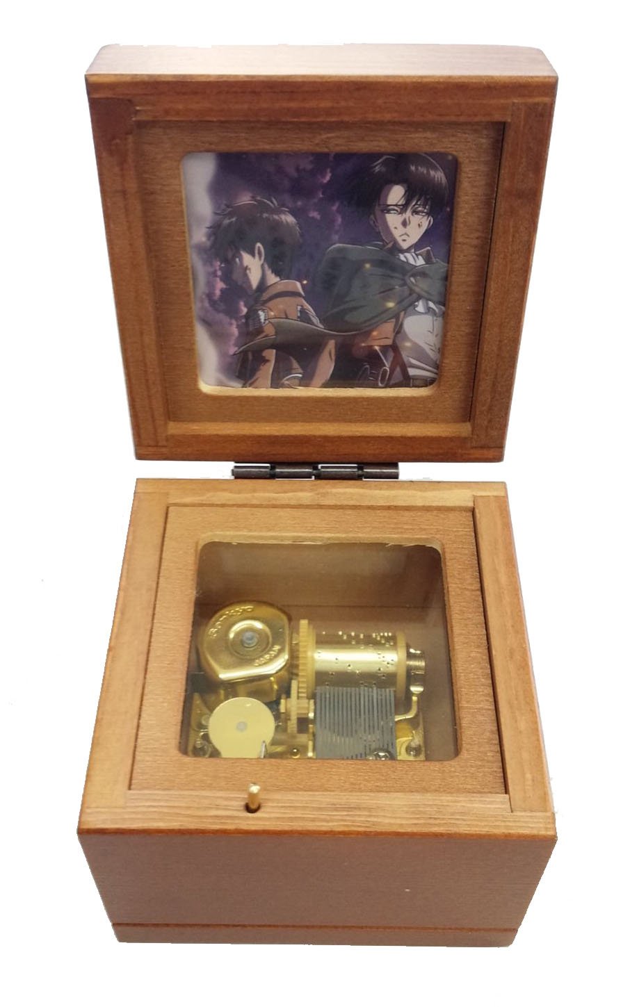 Amazon.co.jp: 進撃の巨人 木箱オルゴール (曲: 紅蓮の弓矢 ) : ホビー
