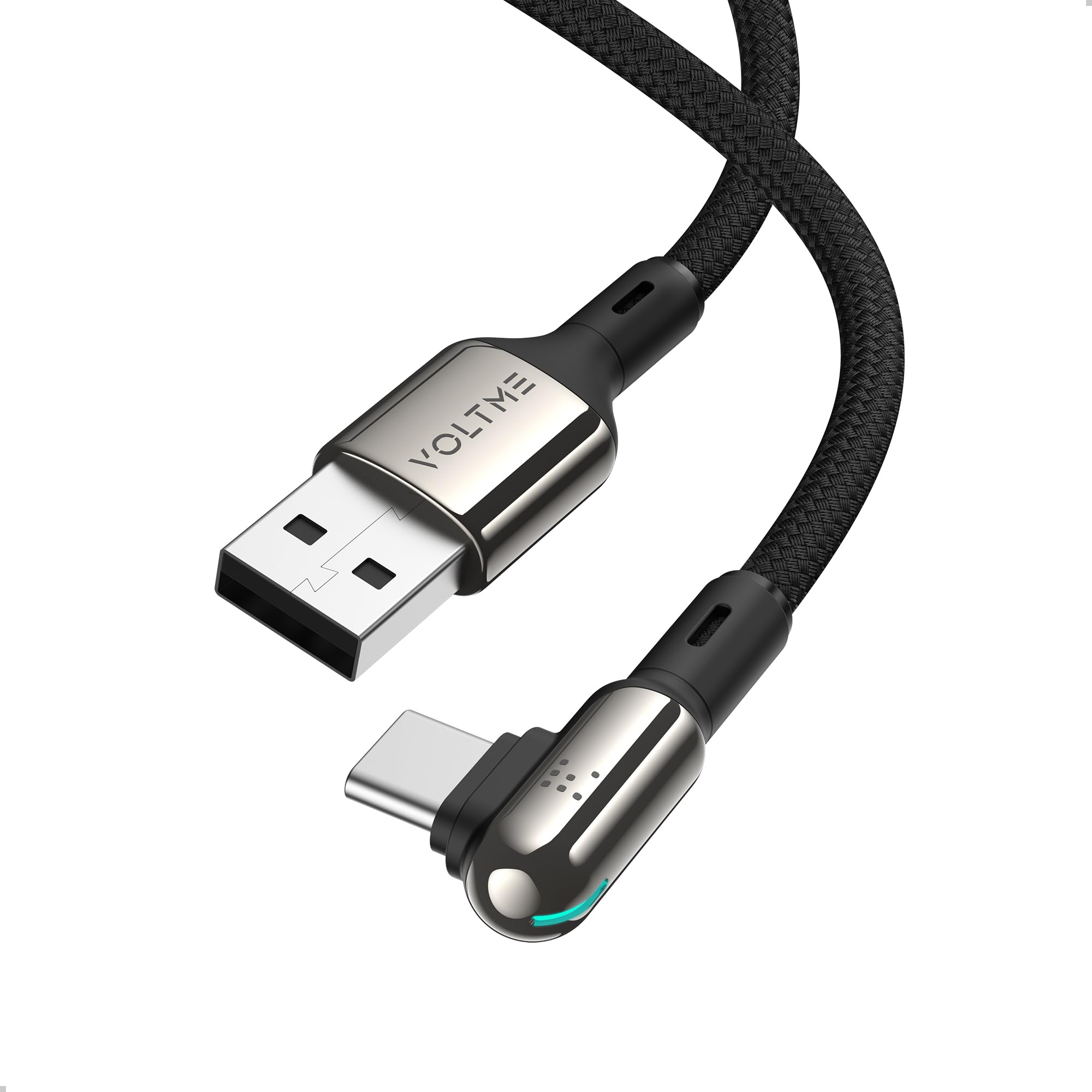 Amazon.co.jp: VOLTME USB C ケーブル L字 60W/3A QC3.0 急速充電