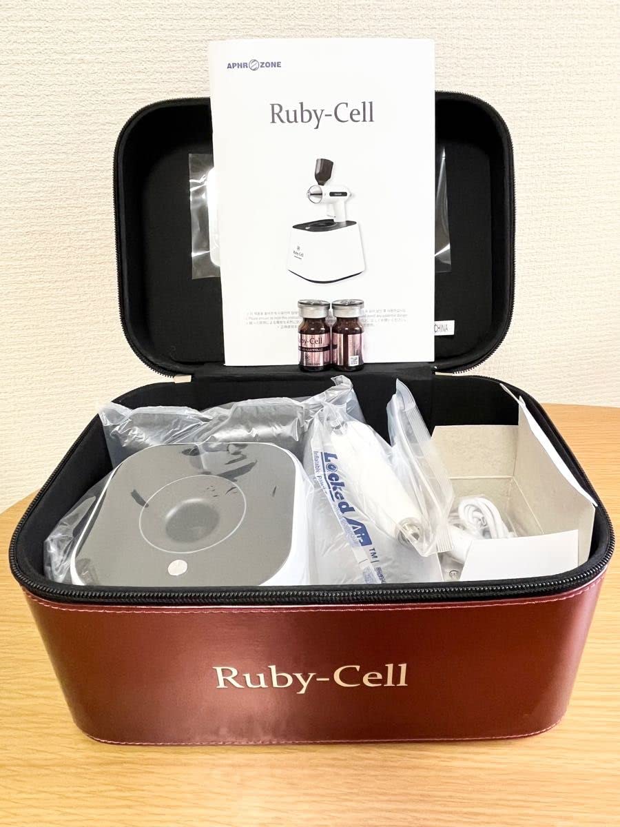 Ruby-Cell 美顔器 収納ケース付き 【公式通販】