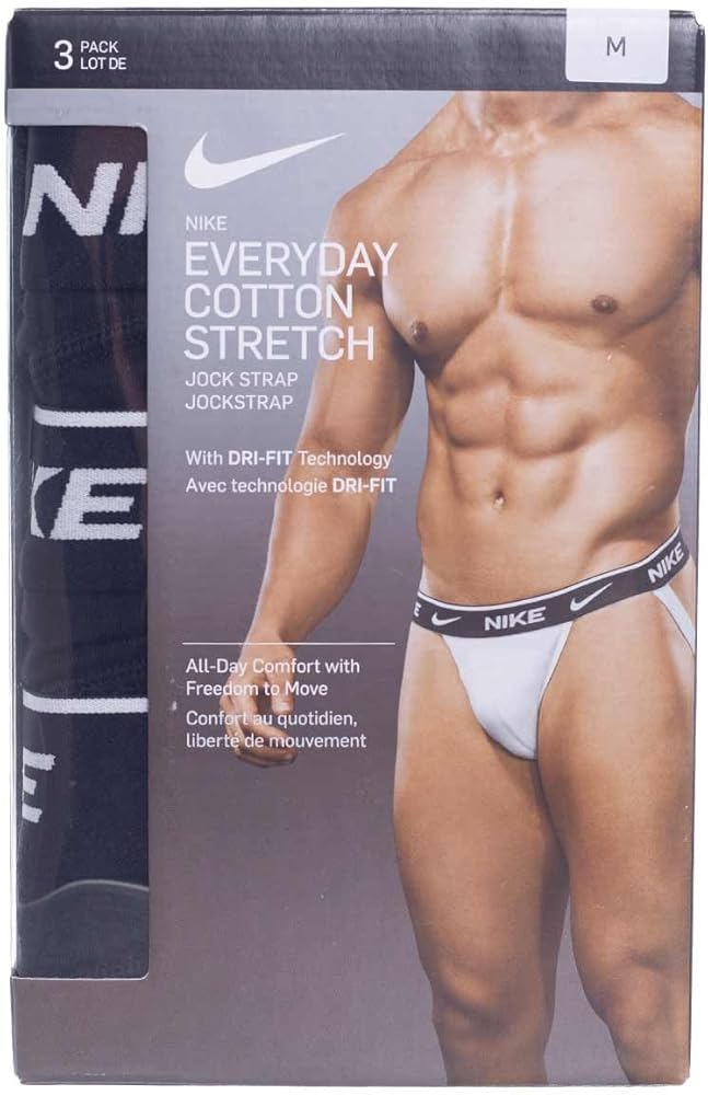 Amazon | [ナイキ] ジョックストラップ 3枚組 Oバック ケツワレ