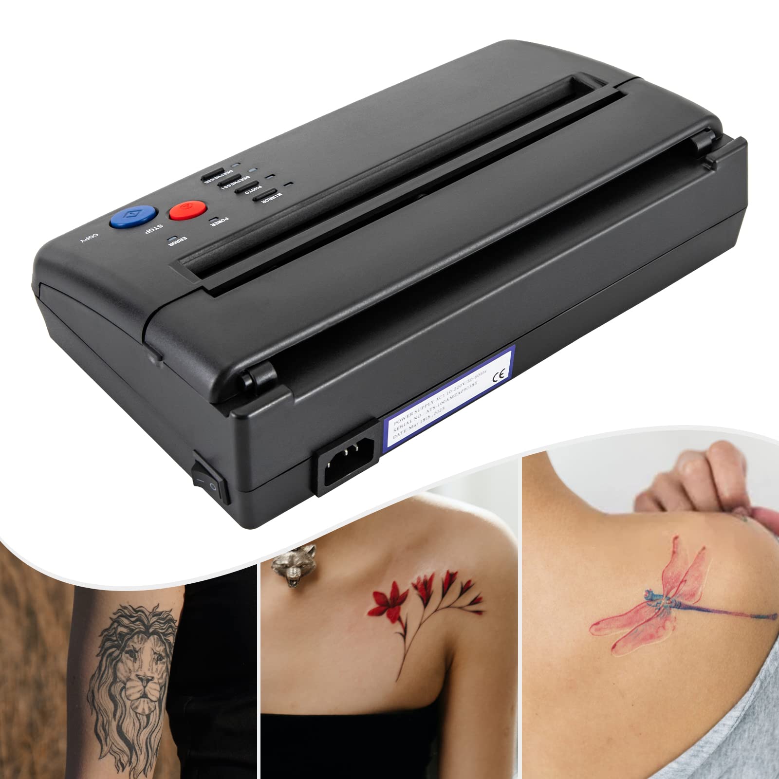Amazon | タトゥー転写ステンシルマシン コピー機 プリンター サーマル