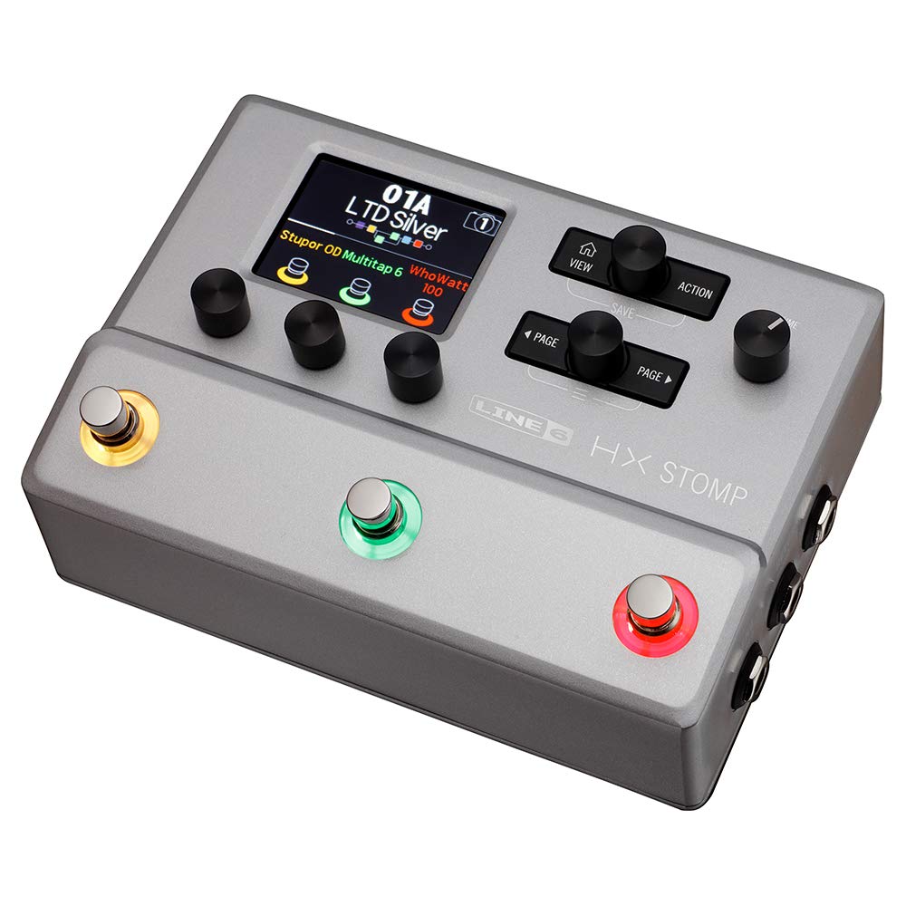 Amazon | LINE6 HX Stomp Silver ギター・プロセッサー HELIXシリーズ
