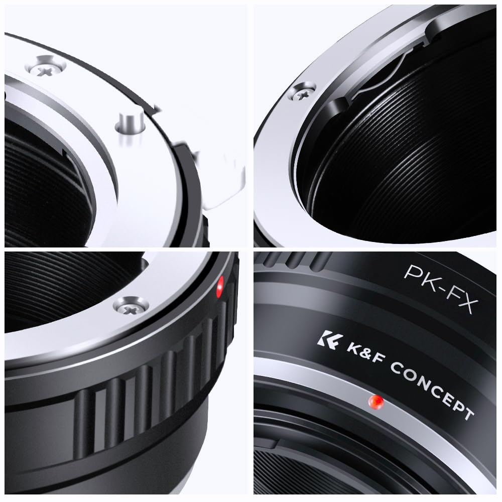 Amazon.com : K&F Concept Lens Mount Adapter Pentax PK Lens to Fuji