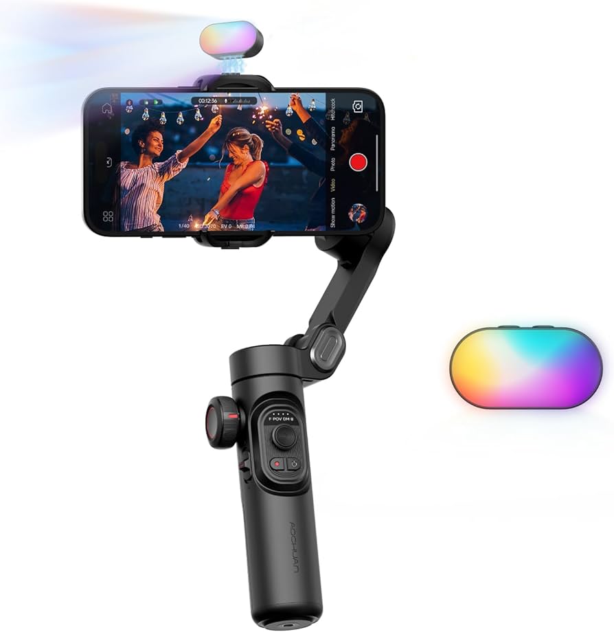 Amazon.com: AOCHUAN 3-Axis Gimbal Stabilizer for Smartphone Smart