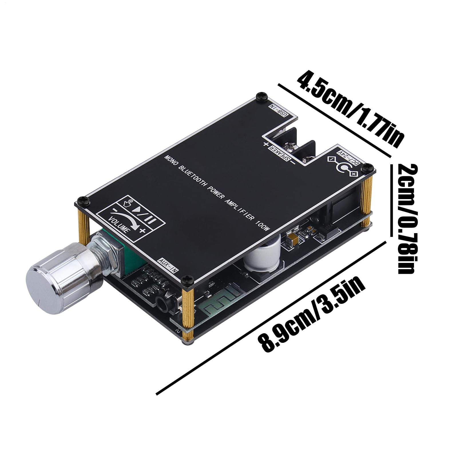 Amazon.co.jp: ワイヤレス オーディオ アンプ基板 - モノラル