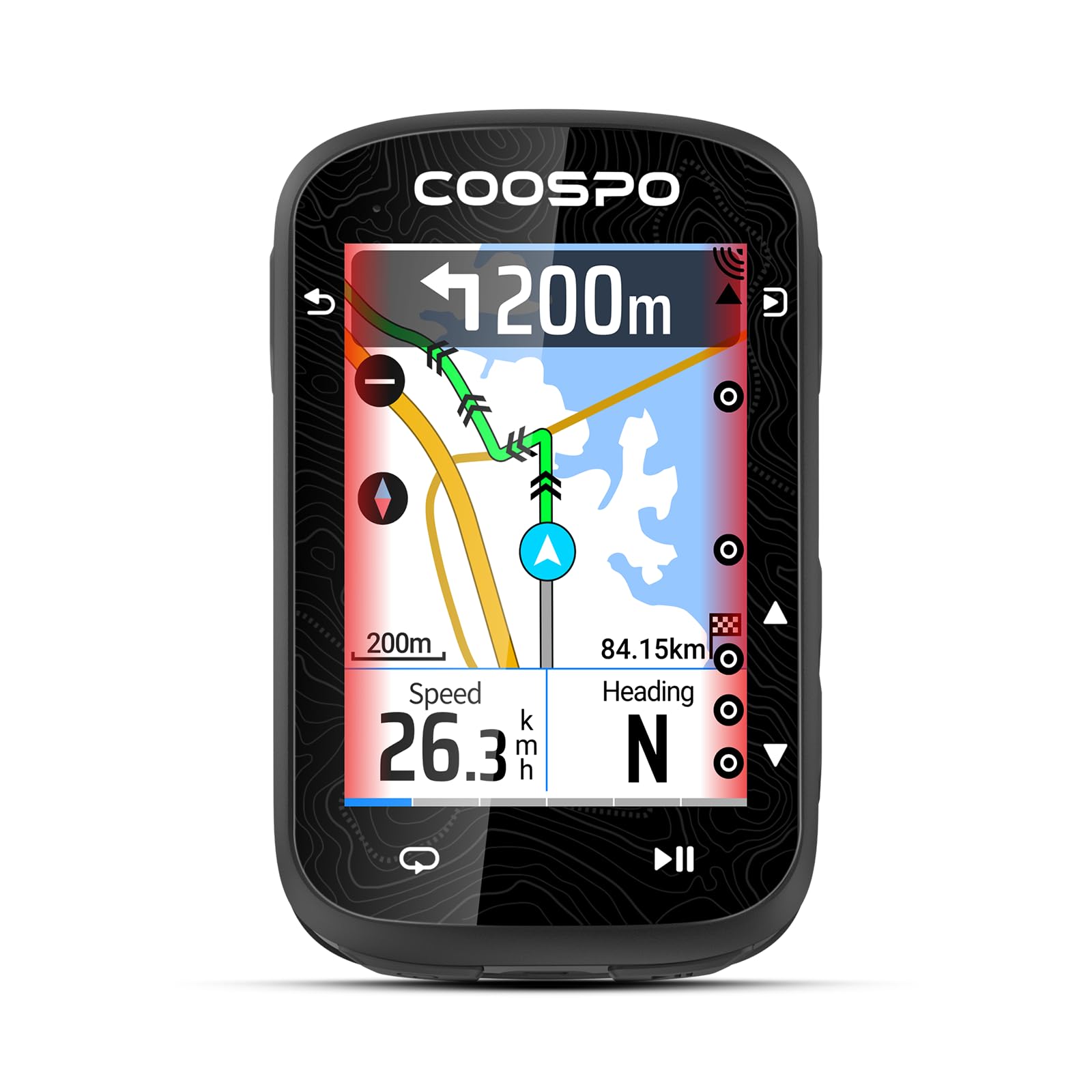 Amazon.com: COOSPO Color Touchscreen GPS Bike Computer CS600
