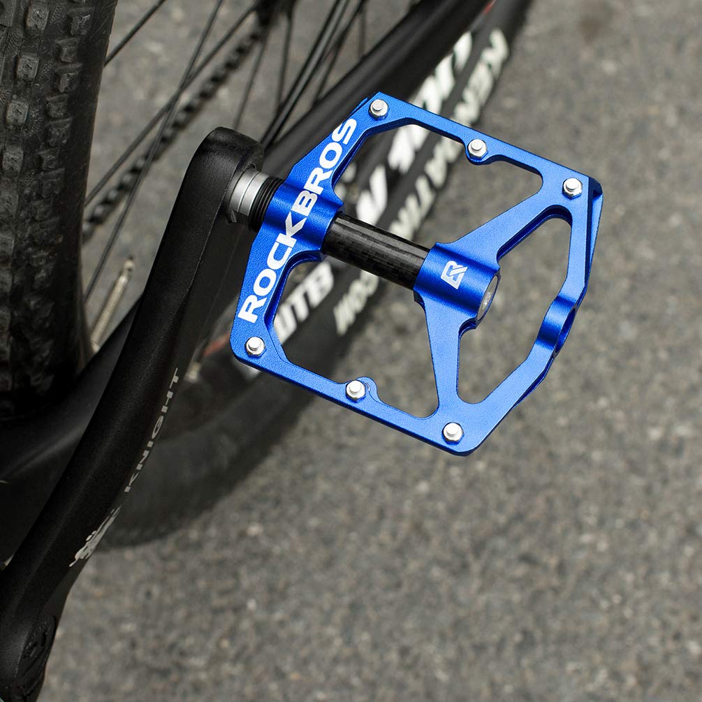 Amazon | Rock BROS マウンテンバイクペダル フラット自転車ペダル 9