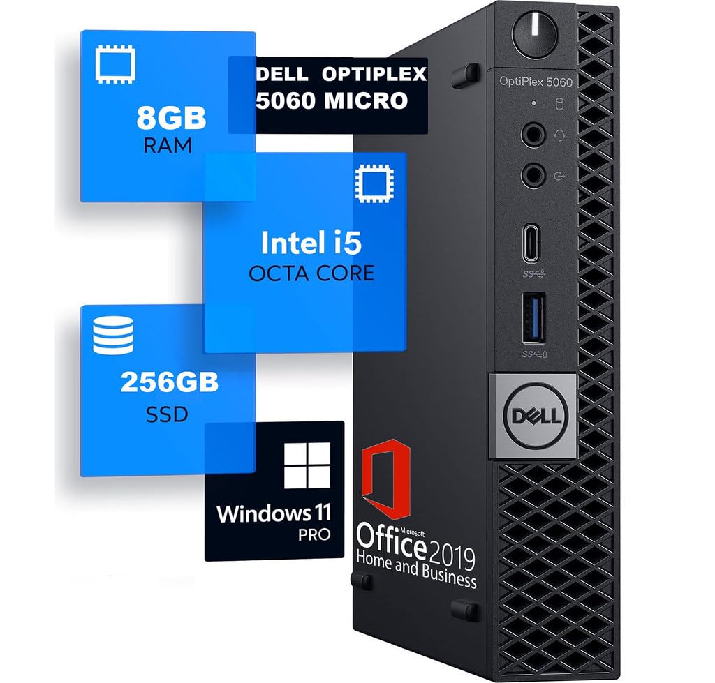 Amazon.co.jp: 【整備済み品】 Dell 超ミニPC OptiPlex 5060 Micro