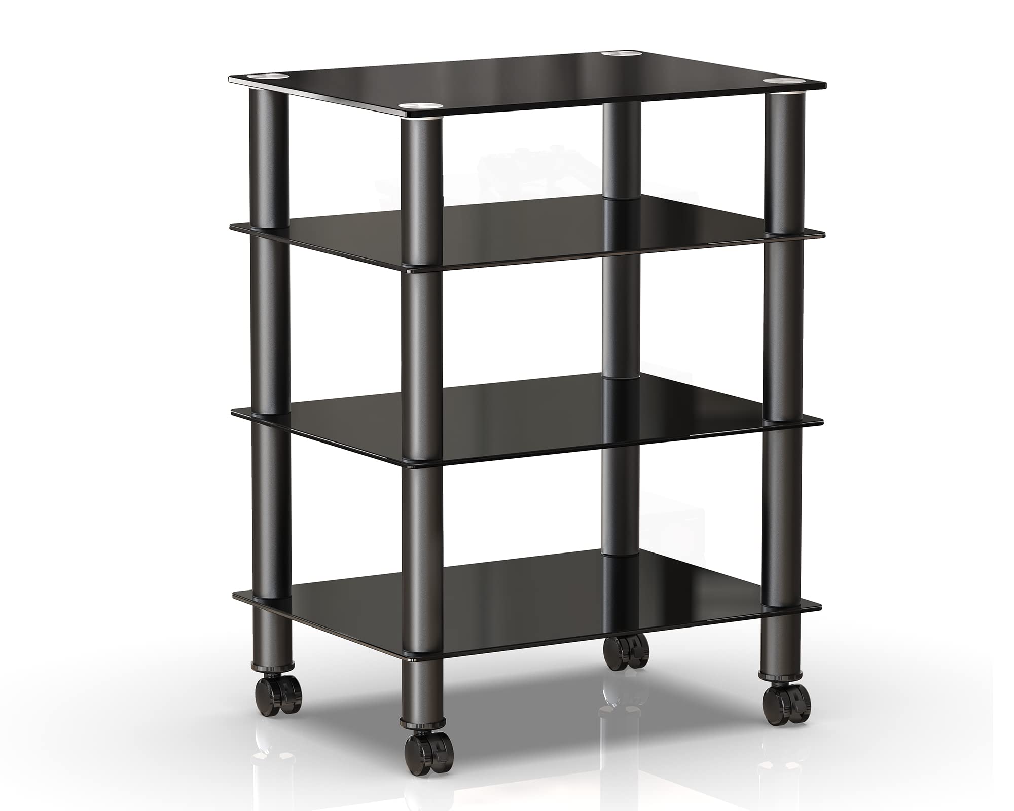 Amazon.co.jp: FITUEYES オーディオラック キャスター付き メディア