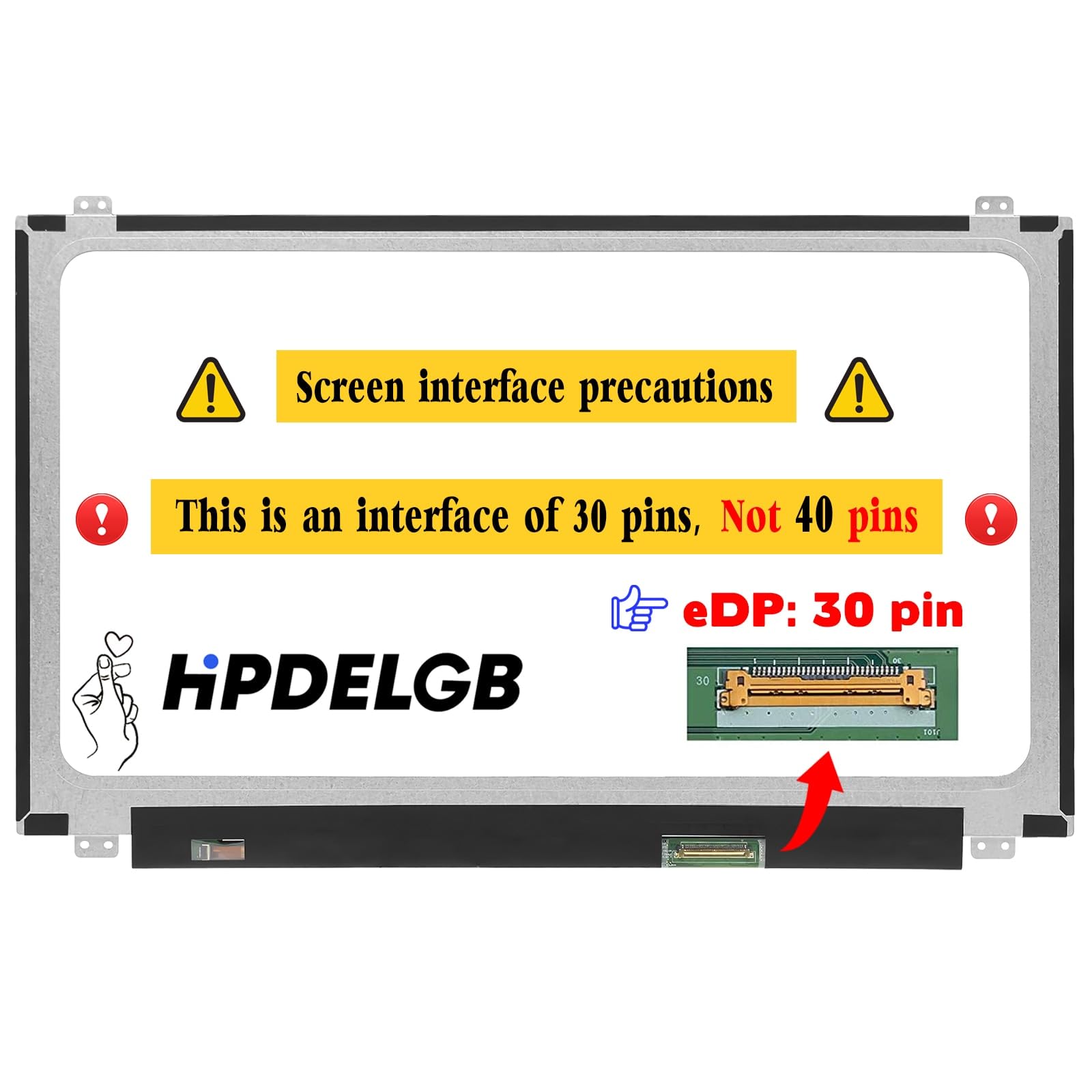 Amazon.com: HPDELGB Screen Replacement 15.6