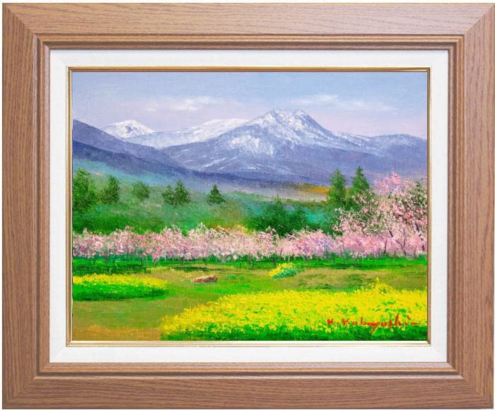 Amazon.co.jp: 小林幸三 『妙高山』 油絵・油彩画 F6(6号) : ホーム