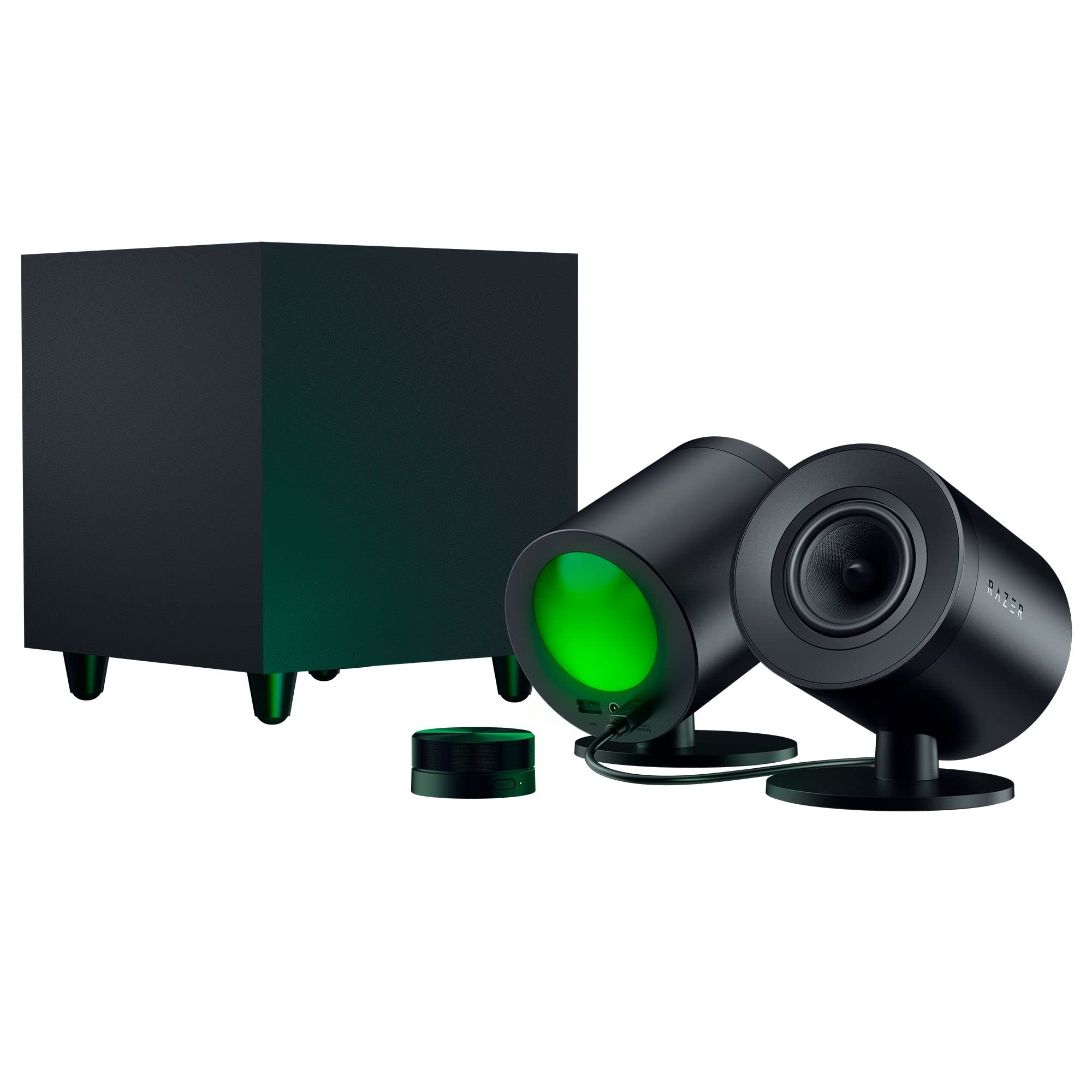 Amazon.com: Razer Nommo V2 Pro - 2.1 PC Gaming Speakers Wireless