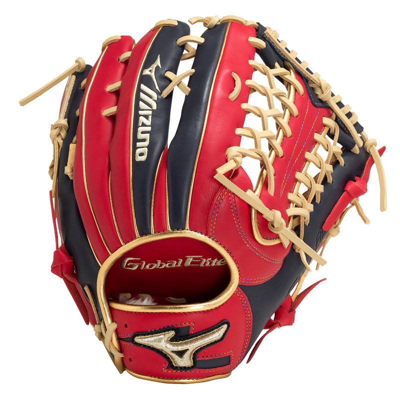 Amazon | ミズノ MIZUNO 軟式用 グローバルエリート 勝色collection 外