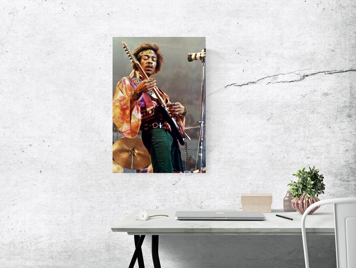 Amazon.co.jp: Posters Forever Jimi Hendrixポスター、コンサートでの