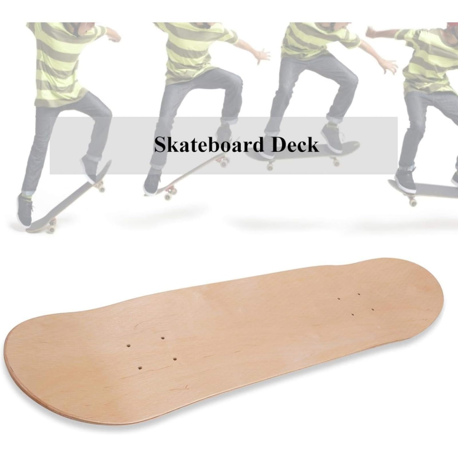 Amazon | スケートボードデッキ、スケートスクーター用の 木製スケート