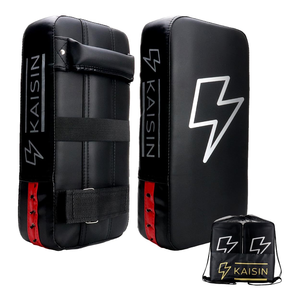 Amazon | KAISIN キックミット キックボクシング 空手 ボクシング