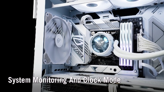 Amazon.com: ASUS ROG Strix LC III 360 ARGB LCD White Edition All