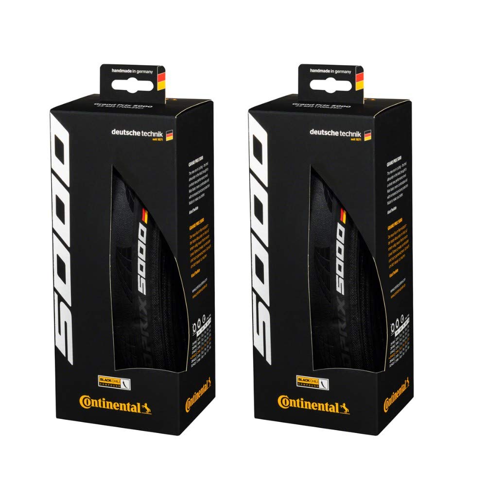 Amazon.com : Continental Set of 2 GP 5000, 700x25C, Racing Bike