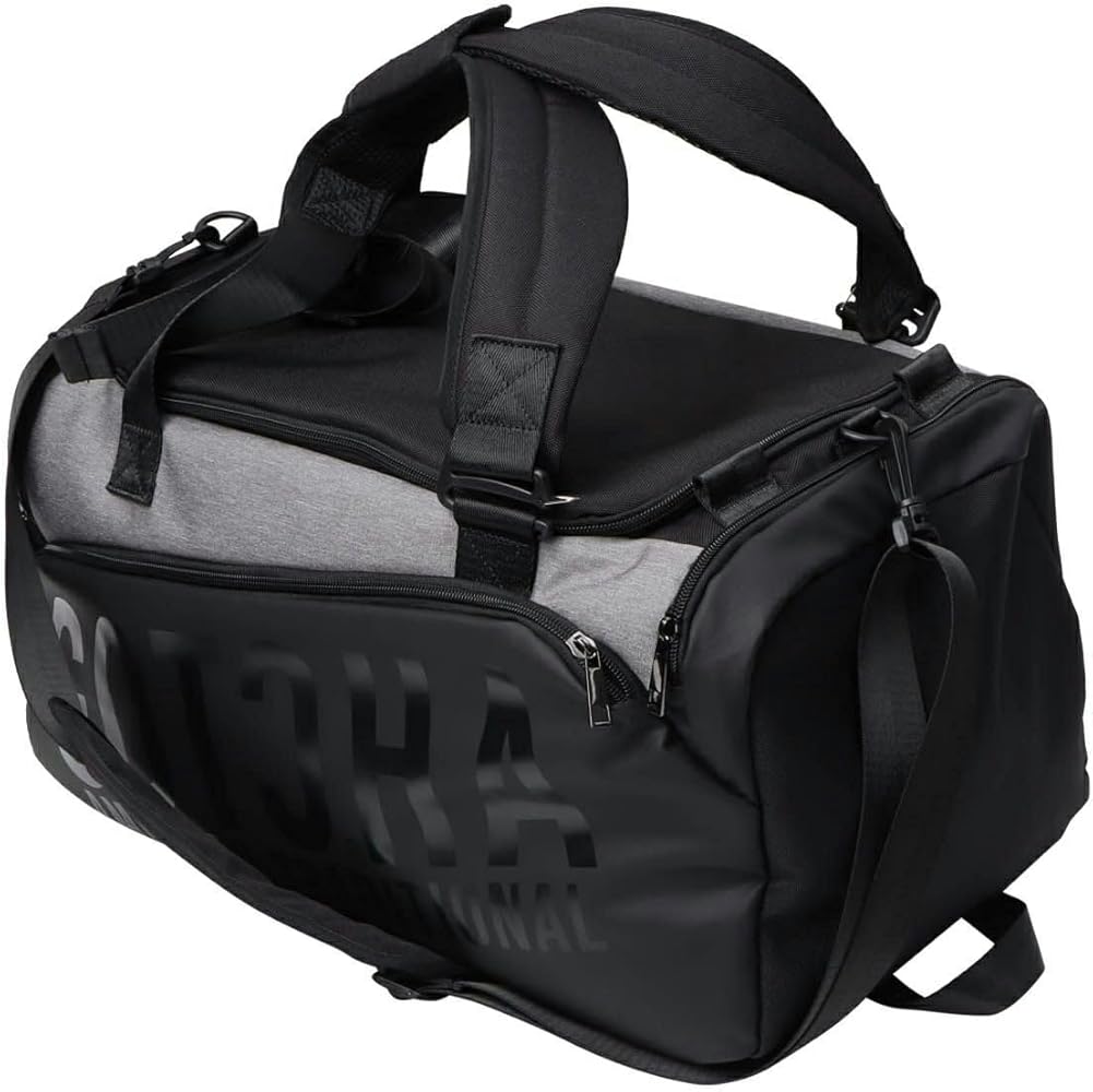 Amazon | [ガッチャ ゴルフ] 撥水 3WAY ボストンバッグ メンズ ユニ