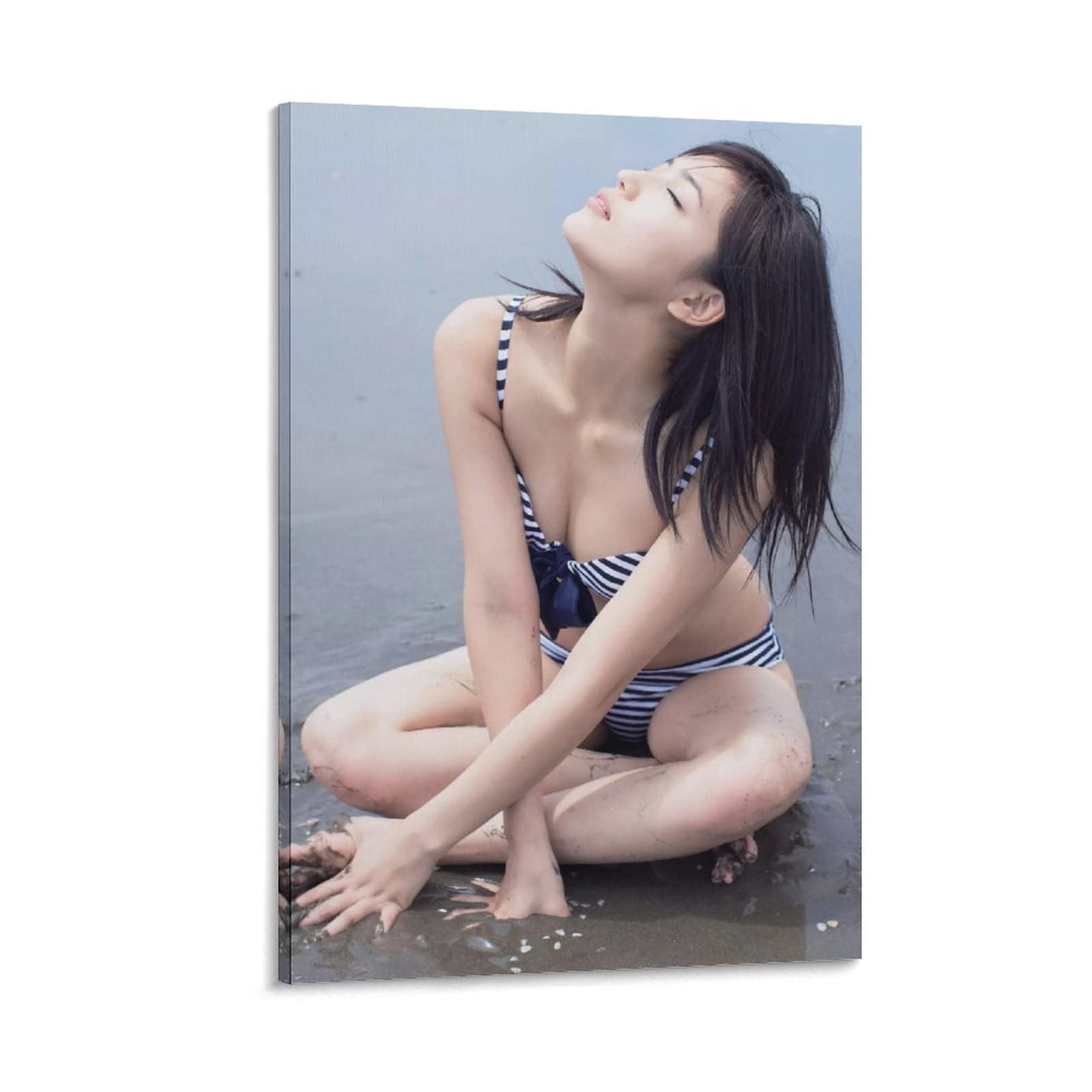 Amazon.co.jp: 川口春奈3ポスター水着写真ビキニかわいいアートパネル