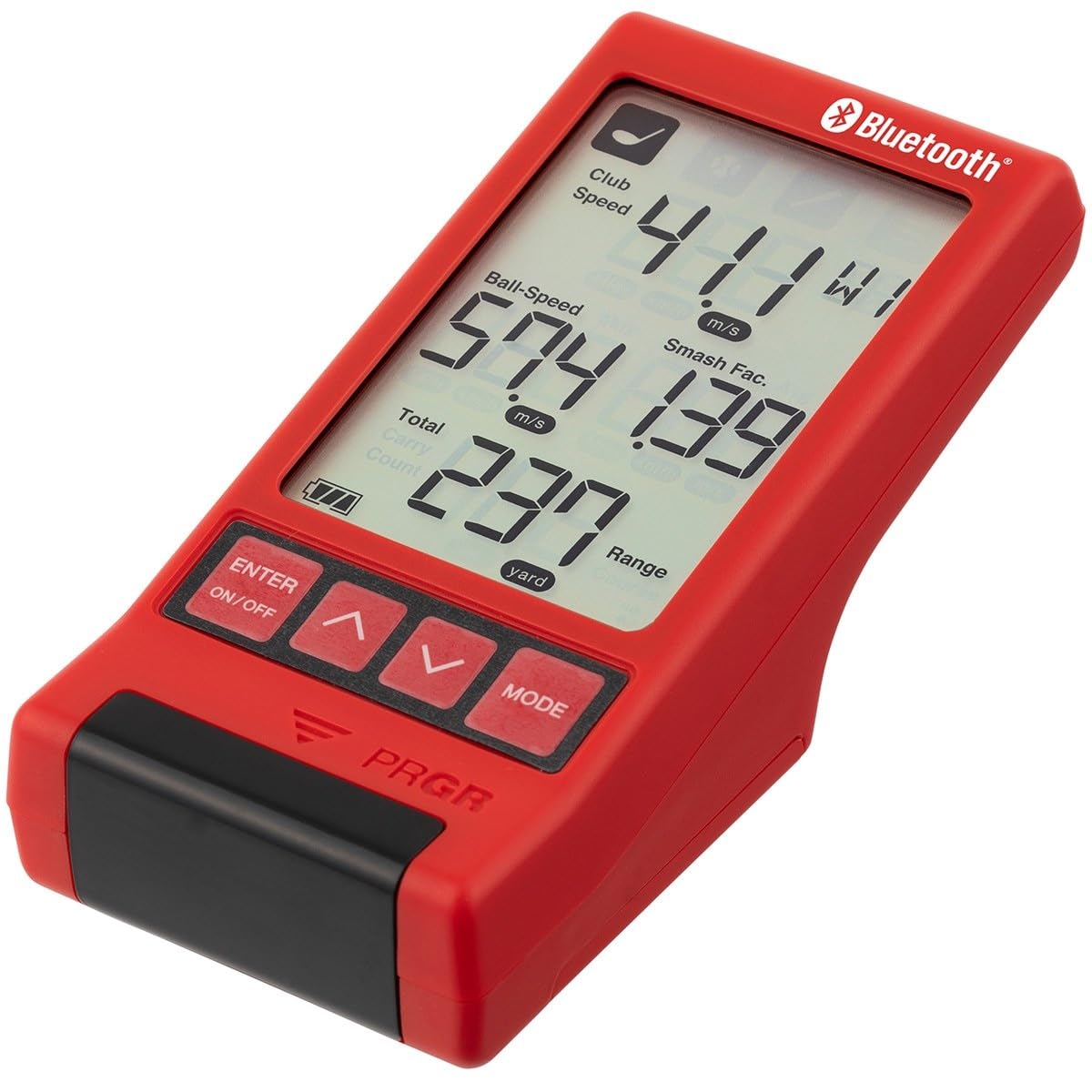 Amazon | PRGR プロギア Bluetooth 搭載 マルチ スピード 測定器 RED