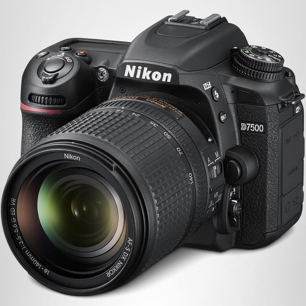 Amazon.com : Nikon D7500 20.9MP DSLR Camera with AF-S DX NIKKOR 18