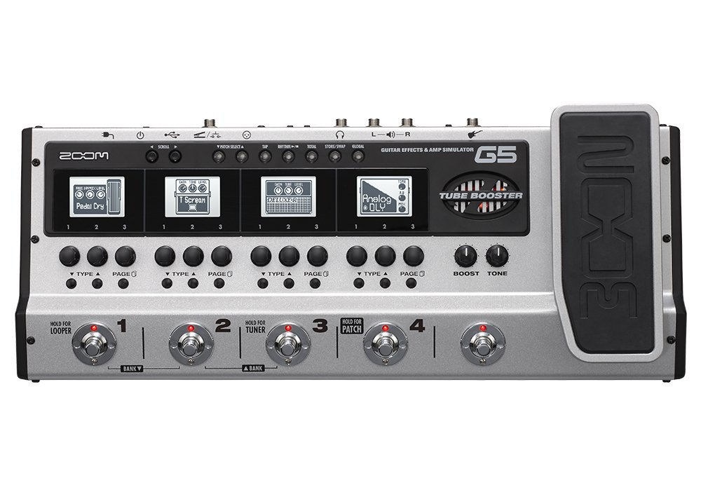 Amazon.com: Zoom G5 Guitar Effects and Amp Simulator with Z-Pedal