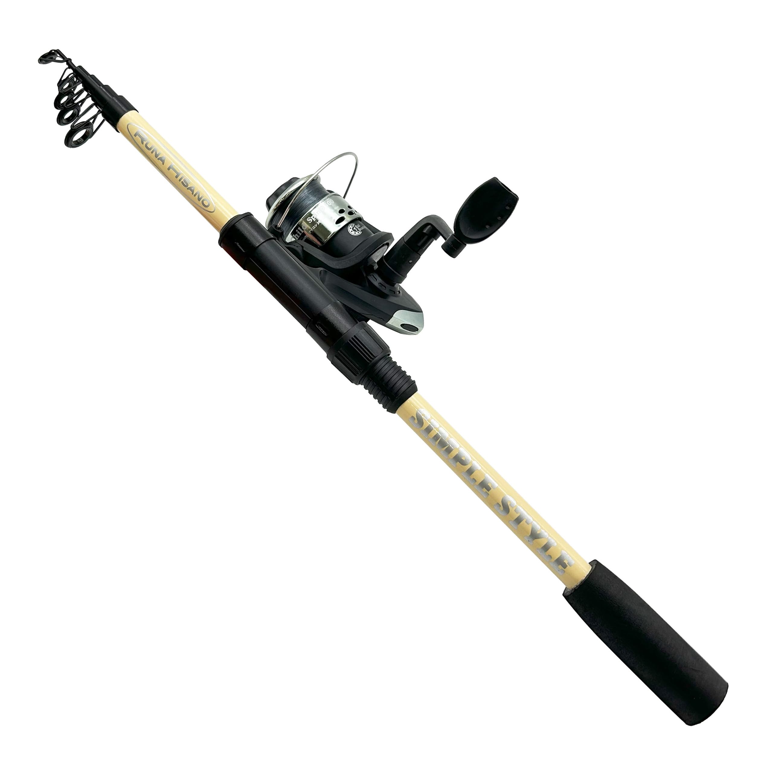 Amazon.co.jp: TRH 万能コンパクトセット 165 糸付きリール 振出し竿