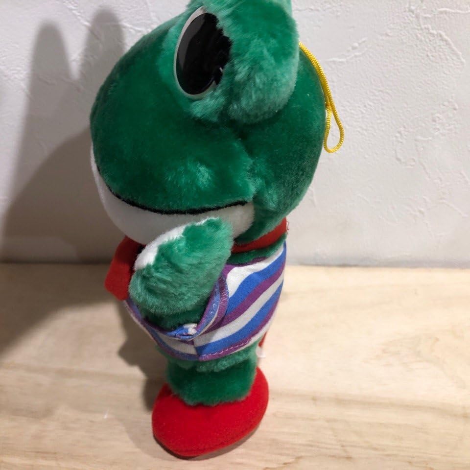 Amazon.co.jp: ケロヨン 縞模様 ぬいぐるみ 藤城清治 木馬座 カエル 蛙