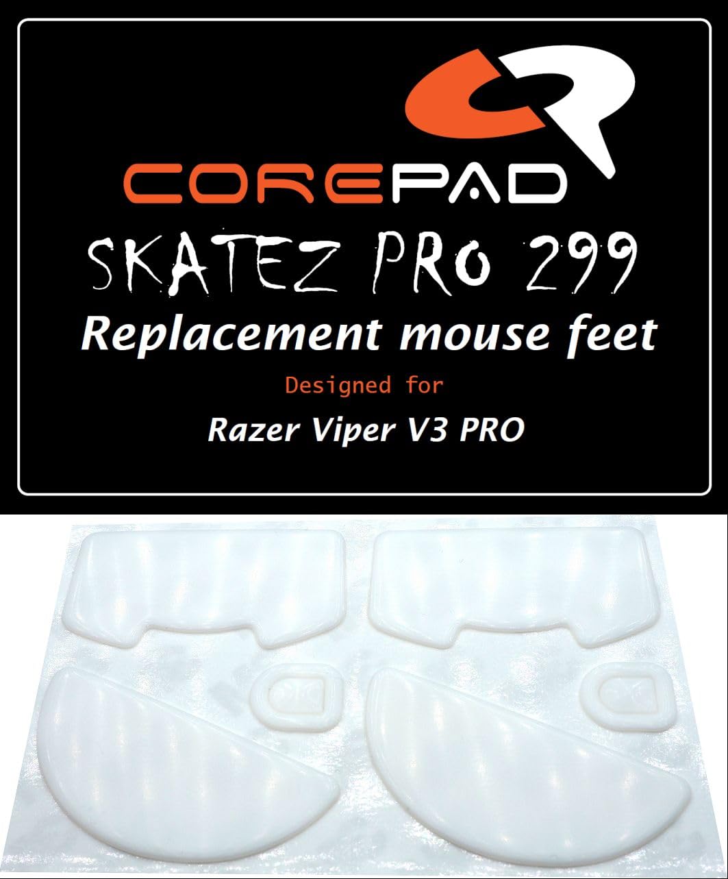 Amazon.co.jp: Corepad Skatez PRO Razer Viper V3 Pro用マウスソール