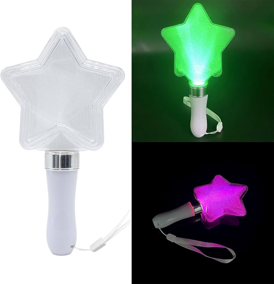 Amazon.co.jp: コンサートライト ペンライト 星型 15色/24色カラー
