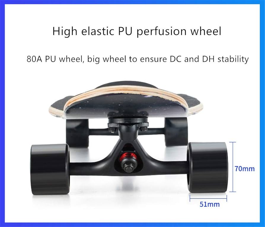 Amazon.co.jp: スケートボードロングボード42インチ - ブラック