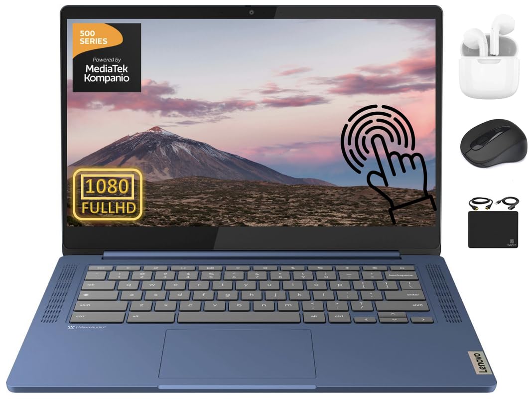 Amazon.com: Lenovo Chromebook Slim Thin Light Laptop Student