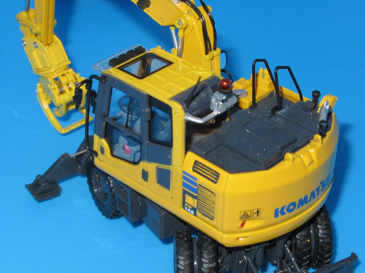 Amazon.co.jp: 林業機械 コマツ KOMATSU PW148 ホイール式ショベル