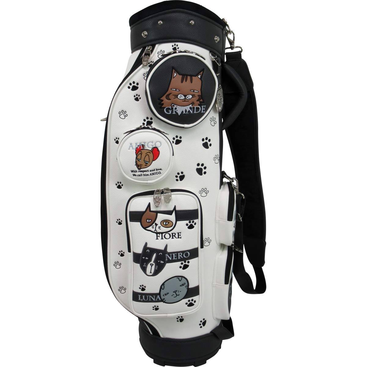 Amazon | DULLY NA CAT(ダリーナキャット) キャディバッグ 8.5型 DN