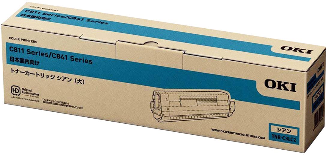 Amazon | OKI トナーカートリッジTNR-C3LC2 シアン 純正品 | トナー