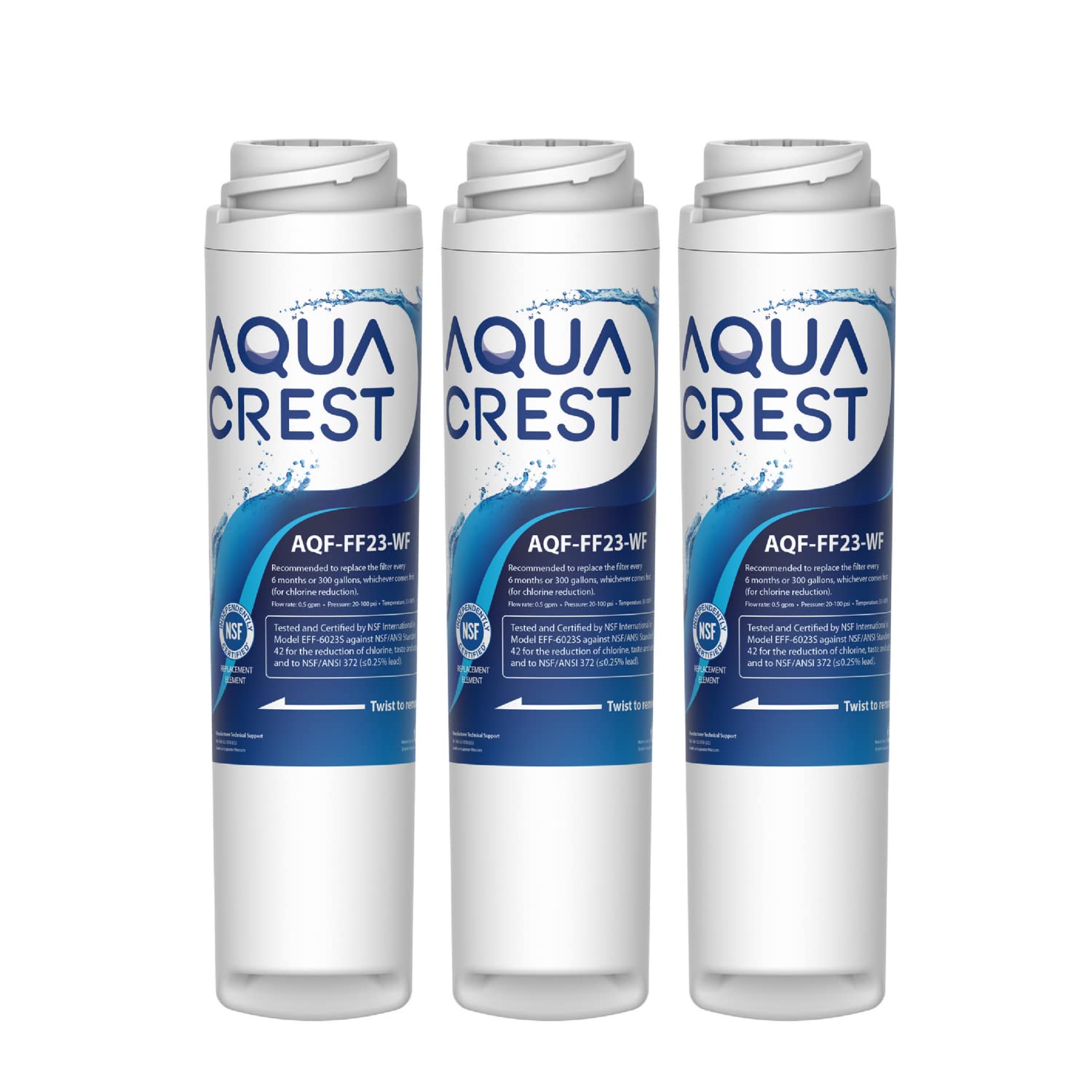 Amazon.com: AQUA CREST GSWF Refrigerator Water Filter, Replacement