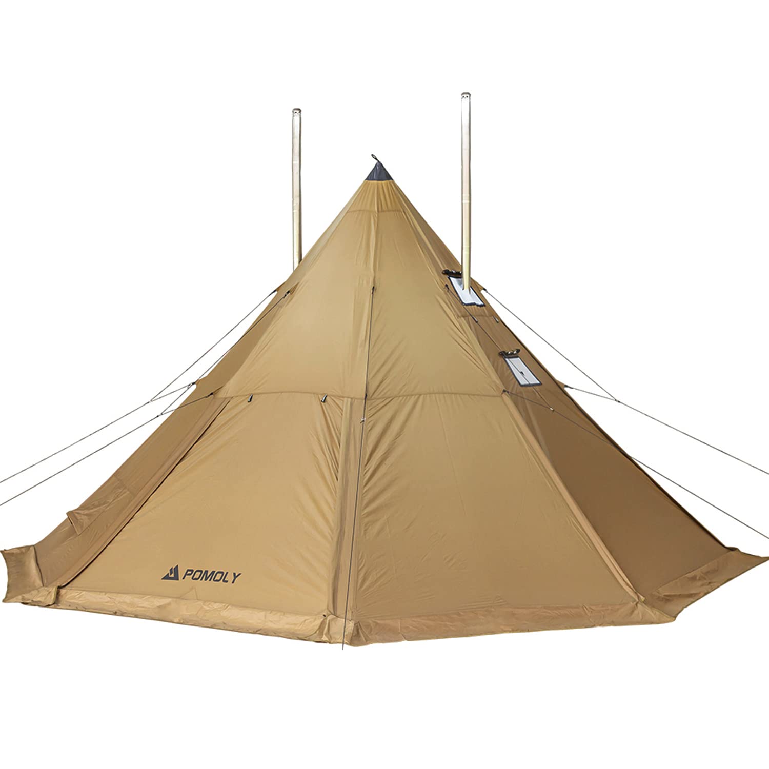 Amazon.co.jp: POMOLY Bromance 70 ワンポールテント｜4人用 大型