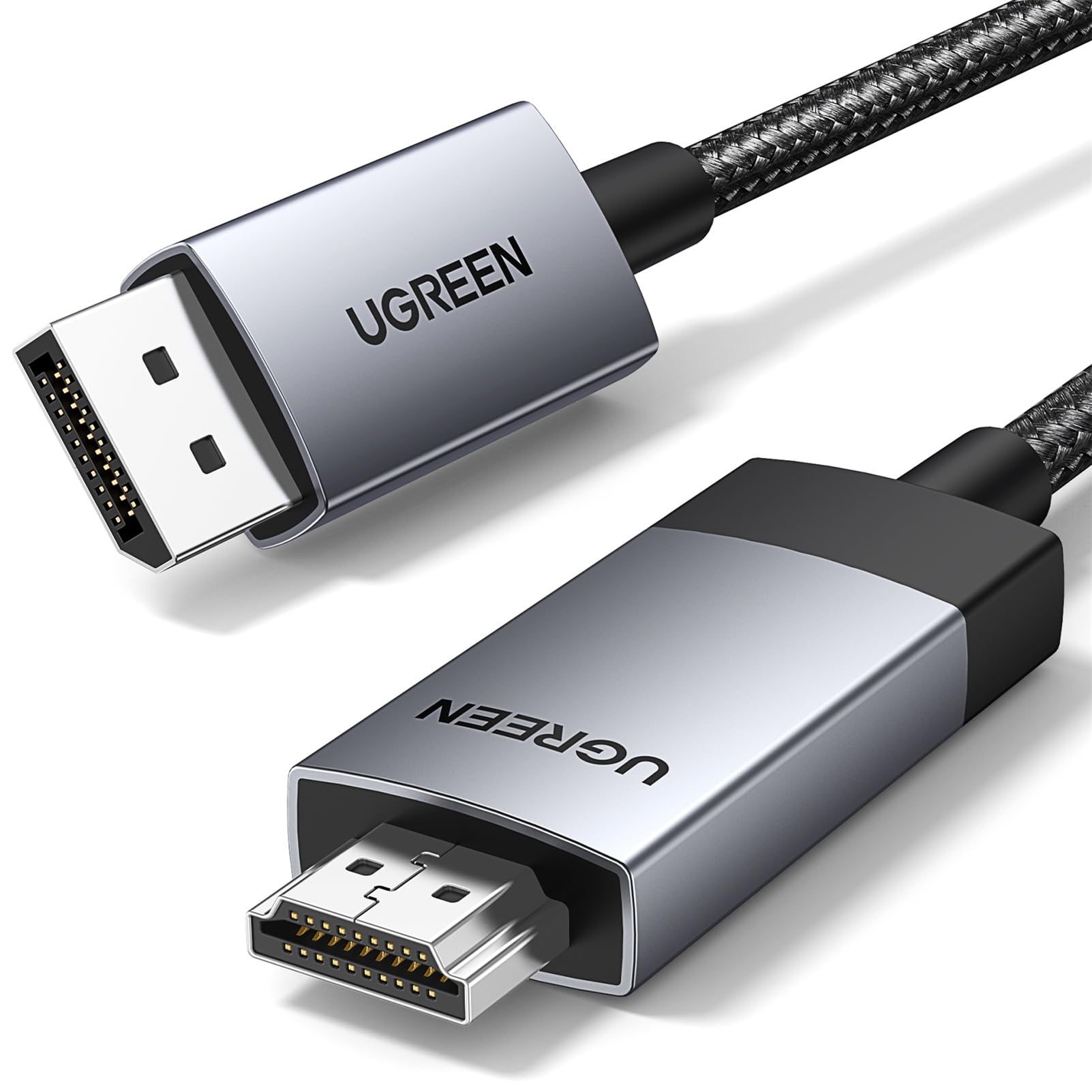 Amazon.co.jp: UGREEN DisplayPort HDMI 変換 ケーブル 1M アクティブ