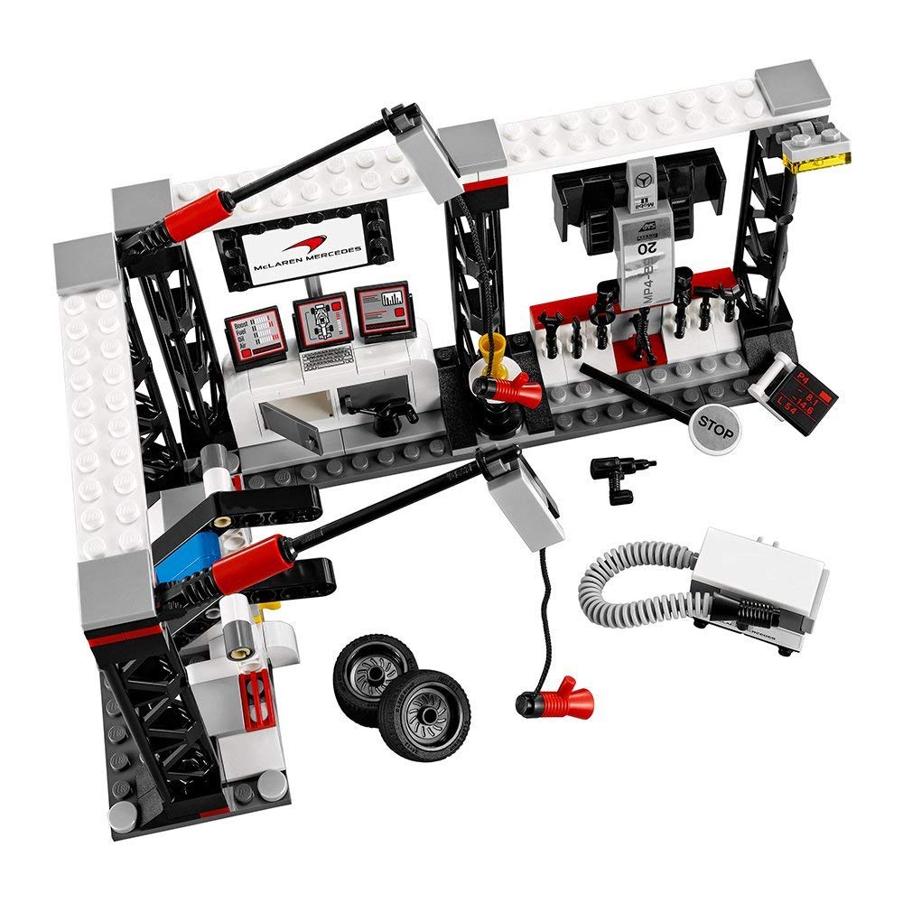 LEGO SPEED CHAMPIONS 75911 McLAREN PIT SHOP-4 : LEGO: Amazon.com