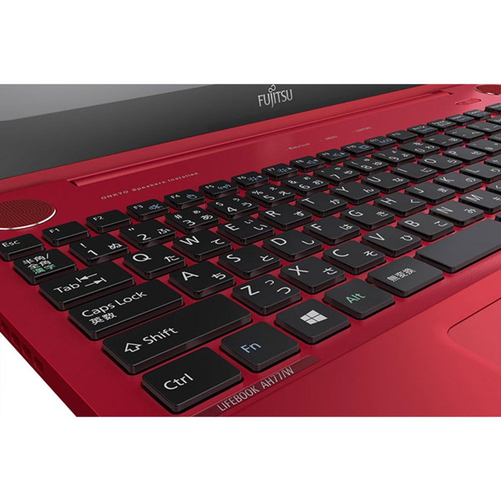 Amazon.co.jp: Fujitsu 15.6 Inch Wide Laptop LIFEBOOK AH77/W [With