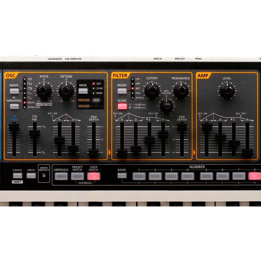 Amazon.co.jp: Roland ローランド シンセサイザー GAIA SH-01 : 楽器