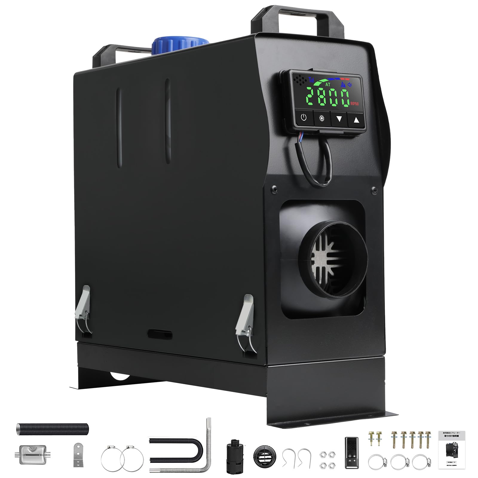 Amazon | リョクエン(LVYUAN) FFヒーター 8kW 12V 一体型 軽油ヒーター