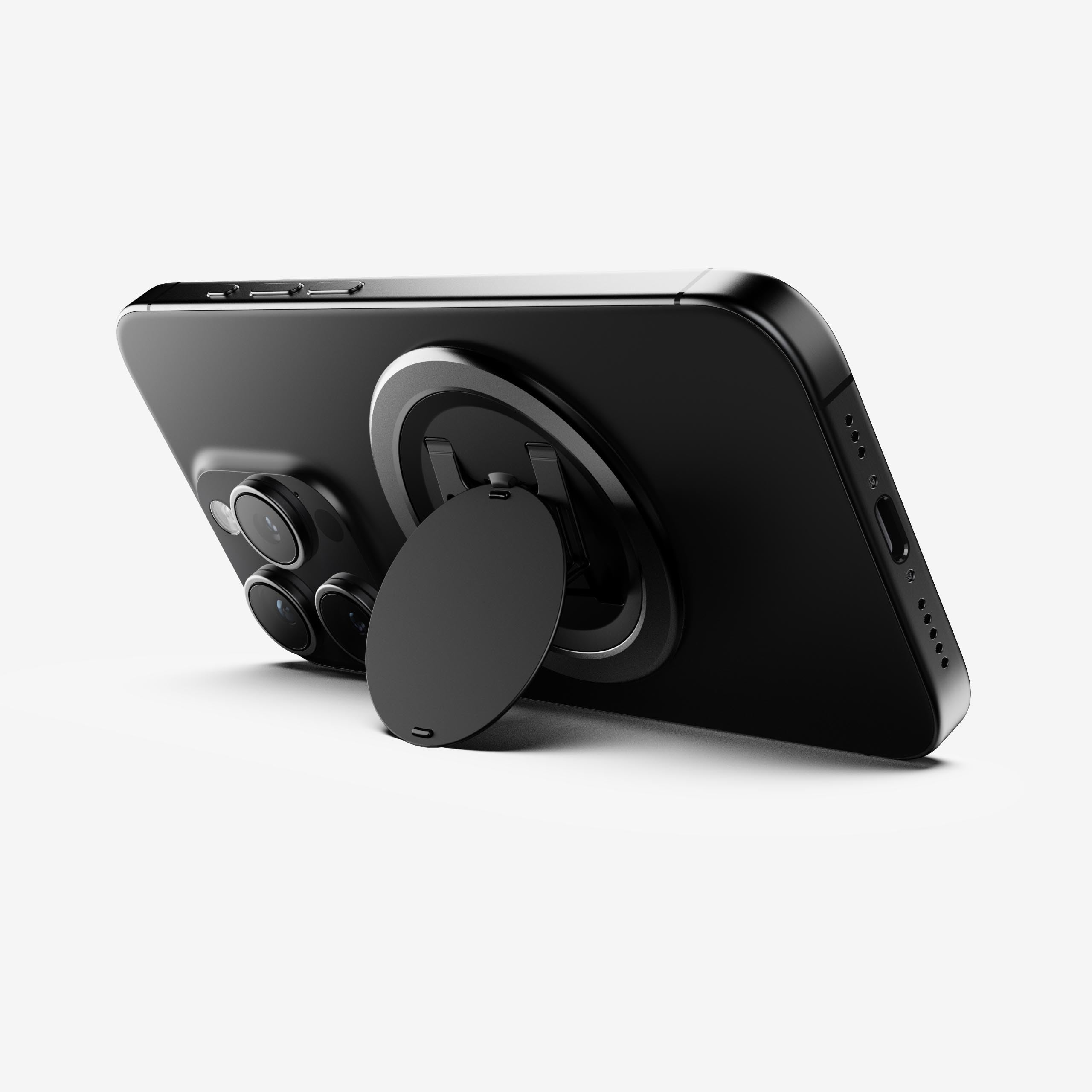 Amazon | OhSnap 4 Luxe 携帯電話グリップ 超薄型磁気電話リング