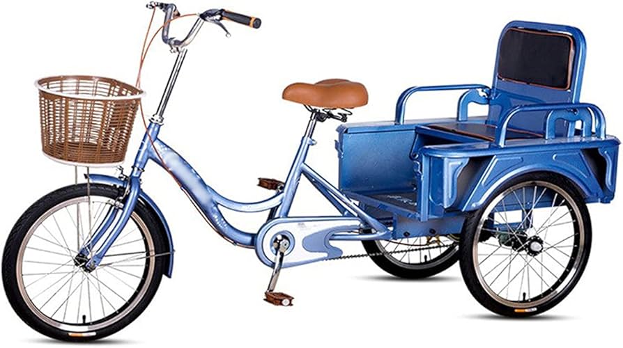 Amazon.co.jp: 大人の三輪車20in成人自転車高炭素鋼フレーム3輪巡洋艦